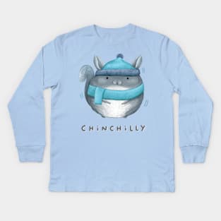 Chinchilly Kids Long Sleeve T-Shirt